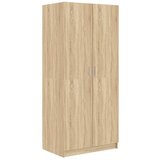 Furnova Garderobna omara sonoma hrast 80x52x180 cm iverna plošča, (21930168) | Shoptok.si