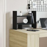  Organizator za pisalno mizo črn 38,5x17x39 cm inženirski les, (21413957) | Shoptok.si