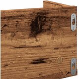 Cd zidna polica staro drvo 100x18x18 cm konstruirano drvo | Eponuda.com