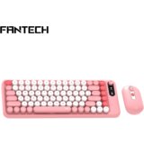 Oblivion gaming oprema Combo mis tastatura wireless Fantech WK-898 GO mochi85 pink Cene