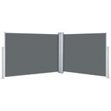 vidaXL Uvlačiva bočna tenda 100 x 1000 cm antracit | shoptok.hr