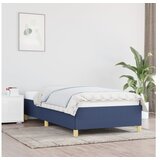  Okvir Za krevet plavi 100x200 cm od tkanine | shoptok.hr