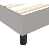  Box spring s madracem svjetlosivi 140x200 cm od tkanine | shoptok.hr