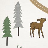 Nattiot Kremno bela otroška igralna preproga 123x180 cm Little Forest – | Shoptok.si