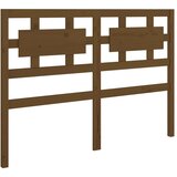  Uzglavlje za krevet boja meda 165,5x4x100 cm masivna borovina | Eponuda.com