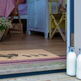 Artsy Doormats Predpražnik iz kokosovih vlaken 40x60 cm Chickens and Chicks – | Shoptok.si