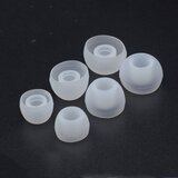 INF Silikonske slušalke za 4,5-6 mm slušalke 3 velikosti 15 parov Transparent, (21246292) | Shoptok.si