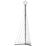 vidaXL Lučke za novoletno jelko 447 LED diod hladno bele 249 cm | Shoptok.si