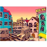  Tapeta - Morning in a city 200x154 | shoptok.hr