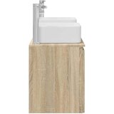  Set ormarića za kupaonicu 3 kom. Hrast sonoma 49,5 x 41 x 63 cm | shoptok.hr