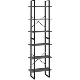 vidaXL Police za pohranu 2 kom sive 60 x 30 x 210 cm od iverice | shoptok.hr