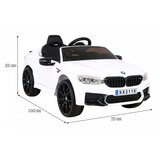  Licenciran otroški avto na akumulator BMW M5 DRIFT - bel | Shoptok.si