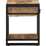 vidaXL Pomoćni stol 40x40x50 cm Puno grubo drvo Mango | shoptok.hr