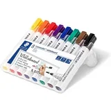 Marker lumocolor whiteboard, okrogla konica, 8/1 v etuiju 351 WP8