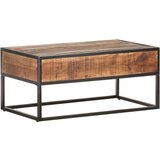 vidaXL Klubska mizica 90x50x40 cm robusten akacijev les | Shoptok.si