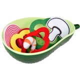  Dječji set za igru salata u zdjeli avokado s mekanim namirnicama | shoptok.hr