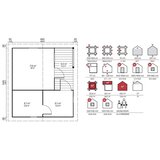 Male kuće Sauna kućica SAUNA TOMMI 500 × 560 cm – bez završnog krovnog pokrova | shoptok.hr
