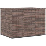  Kutija za vrtne jastuke od PE ratana 145 x 100 x 103 cm smeđa | shoptok.hr