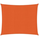 The Living Store Senčno jadro 160 g/m² oranžno 2,5x3 m HDPE - Senčno Jadro, (21630946) | Shoptok.si