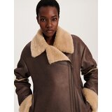 Reserved Ladies` coat - rjava | Shoptok.si