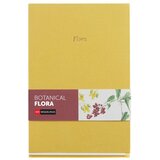  Bilježnica Miquelrius A5 Botanical Flora Mustard tkanina 80L 80g/m2 crte MR8318 Cijene
