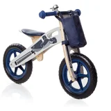 Ride Drveni Balans Bicikl Bez Pedala Happy Rider - Plavi