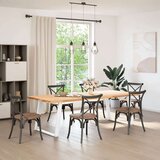  Noge za jedilno mizo v obliki črke U, 2 kosa, bele barve, 100 x (72-73) cm, jeklo, (22123884) | Shoptok.si