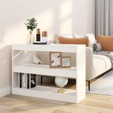 The Living Store Knjižna omara/pregrada bela 100x30x72 cm - Knjižna Omara, (21437174) | Shoptok.si
