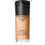 MAC Cosmetics Studio Fix Fluid SPF 15 24HR Matte Foundation + Oil Control matirajoči tekoči puder SPF 15 odtenek NW20 30 ml Cene