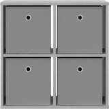  Strani šal s predalom Siva Sonoma 59,5 x 27 x 57 cm, (5000233754) | Shoptok.si