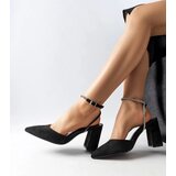 Gemre Black block heel pumps Stella | Shoptok.si