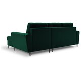 Cosmopolitan Design Zelena baršunasti sklopiva/s prostorom za odlaganje kutna garnitura (s desnim kutom/s ležaljkom) Kyoto – | shoptok.hr