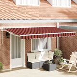 vidaXL Zamenjava blaga za tendu za okvir 4x2 m z večbarvnimi črticami | Shoptok.si
