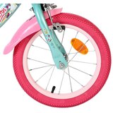 Volare Unicorn Children's Bicycle - Girls - 14 inch - Green - Two Hand Brakes | shoptok.hr