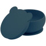 Minikoioi skleda BOWLY silikonska deep blue Cene