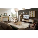 Hom`in KLUBSKA MIZA, 110/40/65 cm barve hrasta | Shoptok.si