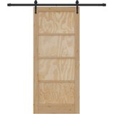  Klizna vrata ORKDAL Prirodna i crna 86 x 198 5 cm | shoptok.hr