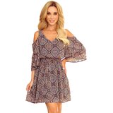 Numoco Airy dress with oriental pattern | Shoptok.si
