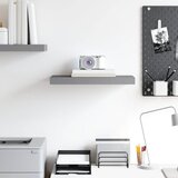  Plutajuća zidna polica siva 50 x 23 x 3,8 cm MDF | Eponuda.ba