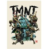 Fanattik Teenage Mutant Ninja Turtles art print, A3 Cene