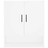 vidaXL Stenska omarica bela 60x31x70 cm inženirski les | Shoptok.si