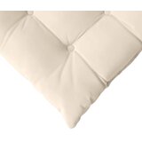  Jastučići za sjedenje 4 pcs Bež 40 x 40 x 6 cm Mikrofibra | shoptok.hr