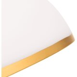  zamensko staklo za luster i podnu lampu old lamp E27, prečnik 30 cm, bela/zlatna | Eponuda.com