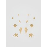 Reserved Komplet naušnica - zlatan | shoptok.hr