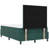  Krevet s opruga kutije Tamnozelena 190 x 120 cm Baršun | shoptok.hr