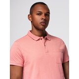 Ombre Men's polo t-shirt with decorative buttons | shoptok.hr