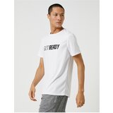 Koton T-Shirt - White - Straight cene