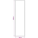  Tepih Siva 80 x 200 cm 100% poliester 3 mm Mogu se prati | shoptok.hr