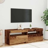 TV ormarić LED boja drva 120x35x40 cm konstruirano drvo | Eponuda.com