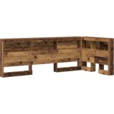  Skladiščni naslon s polico Star les 90 cm Konstruiran les, (5000142191) | Shoptok.si